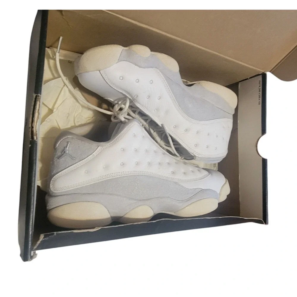 Air Jordan 13 Retro Low Pure Money Men Sneakers Size 9.5